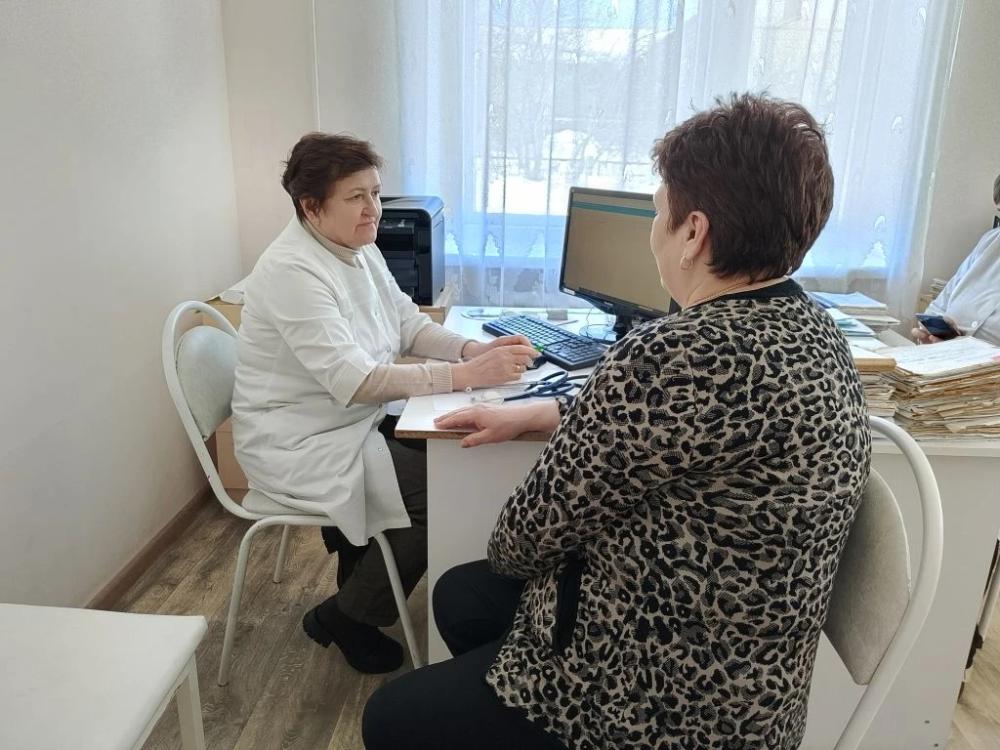 Выезд врача в село.